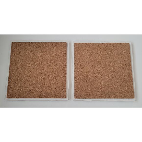 Ceramic coasters "Wish You Were Beer" - Picture 5 of 5